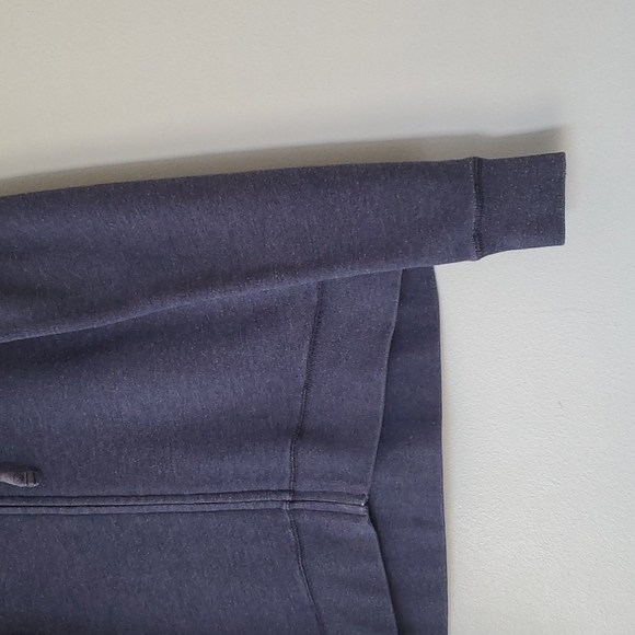 Victoria's Secret PINK Blue Zip Up Hooded 86 Sweatshirt Womens XS - Picture 4 of 7